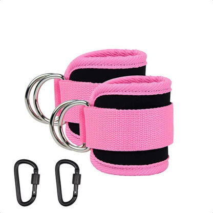 Ankle Straps Resistance Bands Set for Gym Yoga Pilates Crossfit Strength Training Workout - Women Weight Sports Trainer